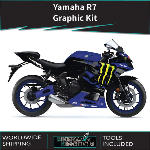 Yamaha YZF R7 Monster Graphic Kit 2021-2024 Models Bikerz Kingdom