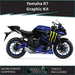 Yamaha YZF R7 Monster Graphic Kit 2021-2024 Models Bikerz Kingdom