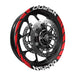 High Quality Bajaj Pulsar NS200 17 inch Motorcycle Vibrant Wheel Rim Stickers Bikerz Kingdom