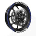 High Quality Bajaj Pulsar NS200 17 inch Motorcycle Vibrant Wheel Rim Stickers Bikerz Kingdom