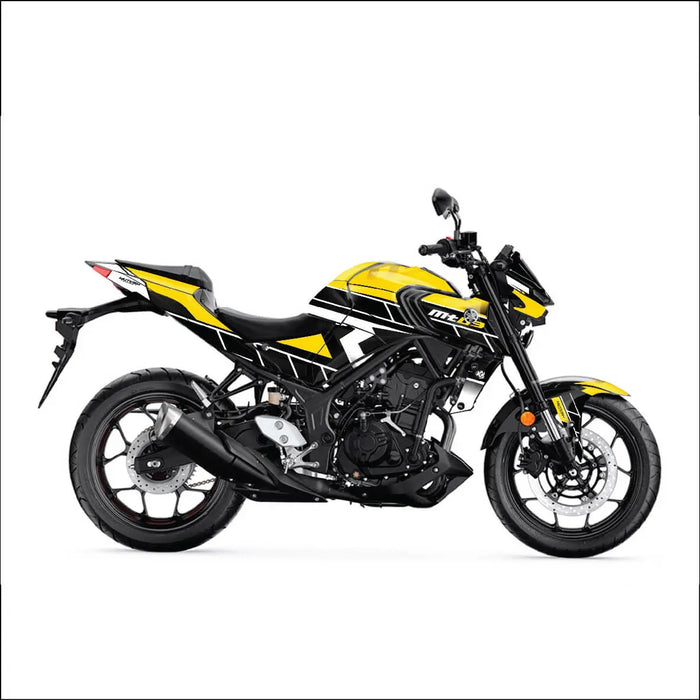 YAMAHA MT03 Lightening Graphic Kit 2014-2024 Models Bikerz Kingdom