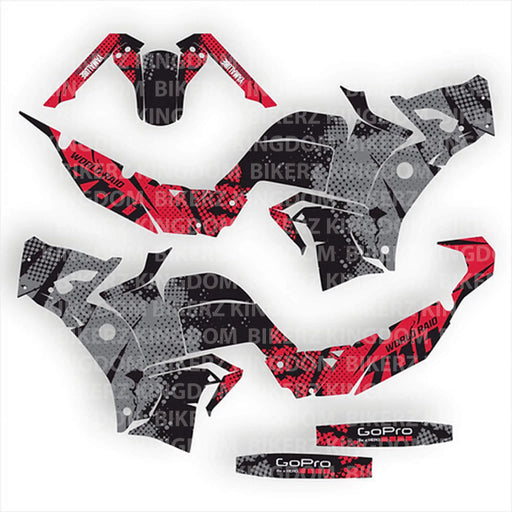 Yamaha Tenere World Raid High Quality Graphic Kit Bikerz Kingdom