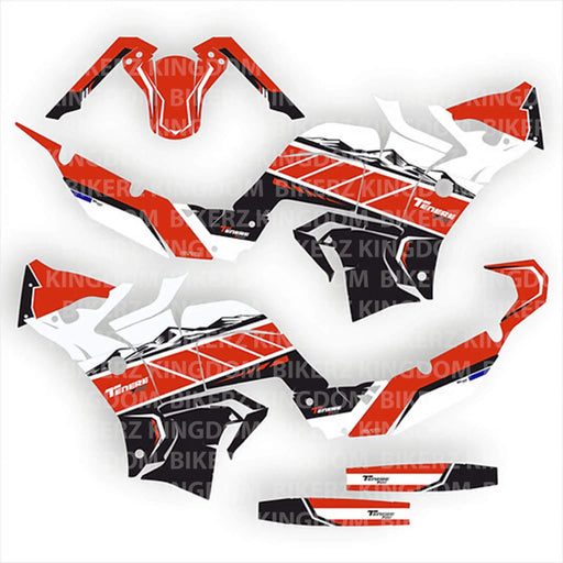 Yamaha Tenere World Raid High Quality Graphic Kit Bikerz Kingdom