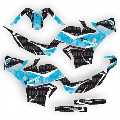 Yamaha Tenere World Raid High Quality Graphic Kit Bikerz Kingdom
