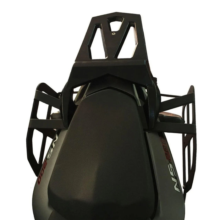 Metal Top Case Baggage Rack fits Bajaj Pulsar NS200 Bikerz Kingdom