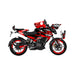 Bajaj Pulsar 2014 - 2022 NS200 Red Flou Graphic Kit Decal Wrap Set Bikerz Kingdom
