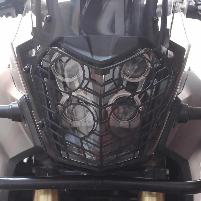 Yamaha Tenere 700 Aluminium Headlight Protection Crash Guard 2019 - 2022 Bikerz Kingdom