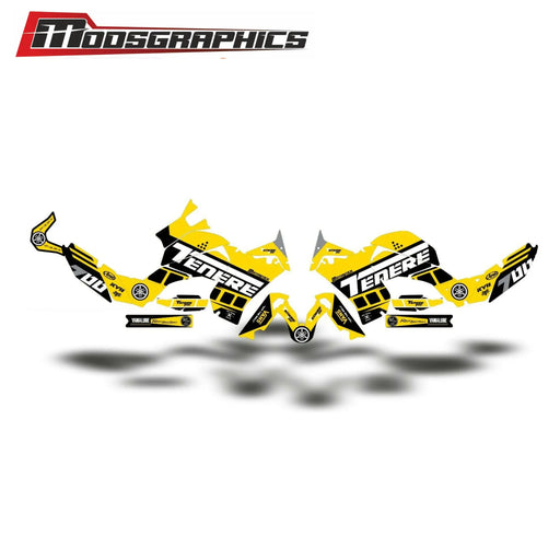 Yamaha Tenere Graphic Kit Sticker Full Decal Wrap Kit Fits 700 2019-2021 Bikerz Kingdom