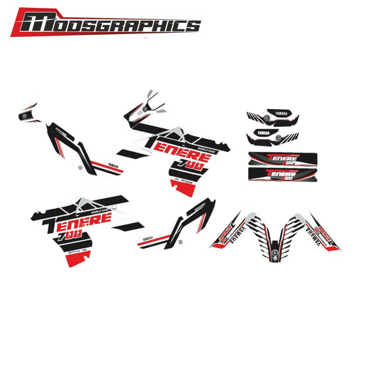 Yamaha Tenere Graphic Kit Sticker Full Decal Wrap Kit Fits Tenere 700 2019-2021 Bikerz Kingdom