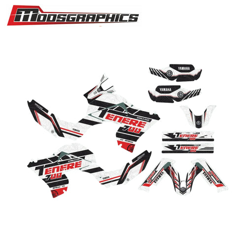 Yamaha Tenere Graphic Kit Sticker Full Decal Wrap Kit Fits Tenere 700 2019-2021 Bikerz Kingdom