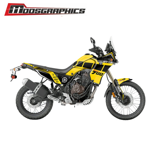 Yamaha Tenere Graphic Kit Sticker Full Decal Wrap Kit Fits Tenere 700 2019-2021 Bikerz Kingdom