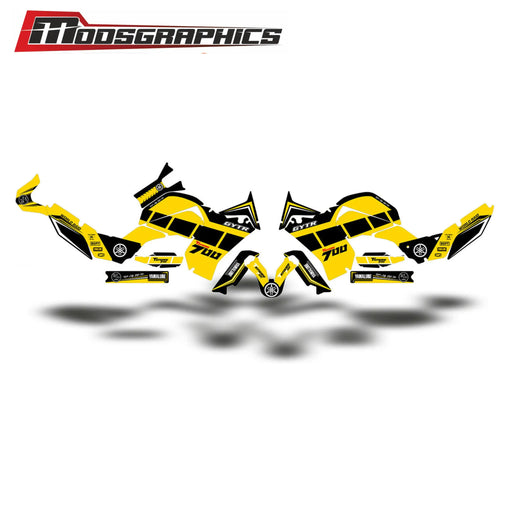 Yamaha Tenere Graphic Kit Sticker Full Decal Wrap Kit Fits Tenere 700 2019-2021 Bikerz Kingdom