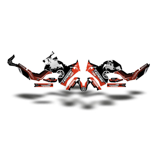Yamaha Tenere Graphic Kit Sticker Full Decal Wrap Kit Fits Tenere 700 2019-2021 Bikerz Kingdom